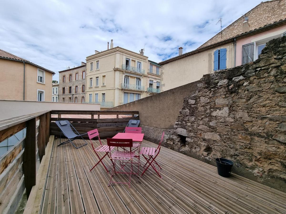 T2 avec terrasse 25m², garage, plein centre-ville Narbonne Extérieur photo
